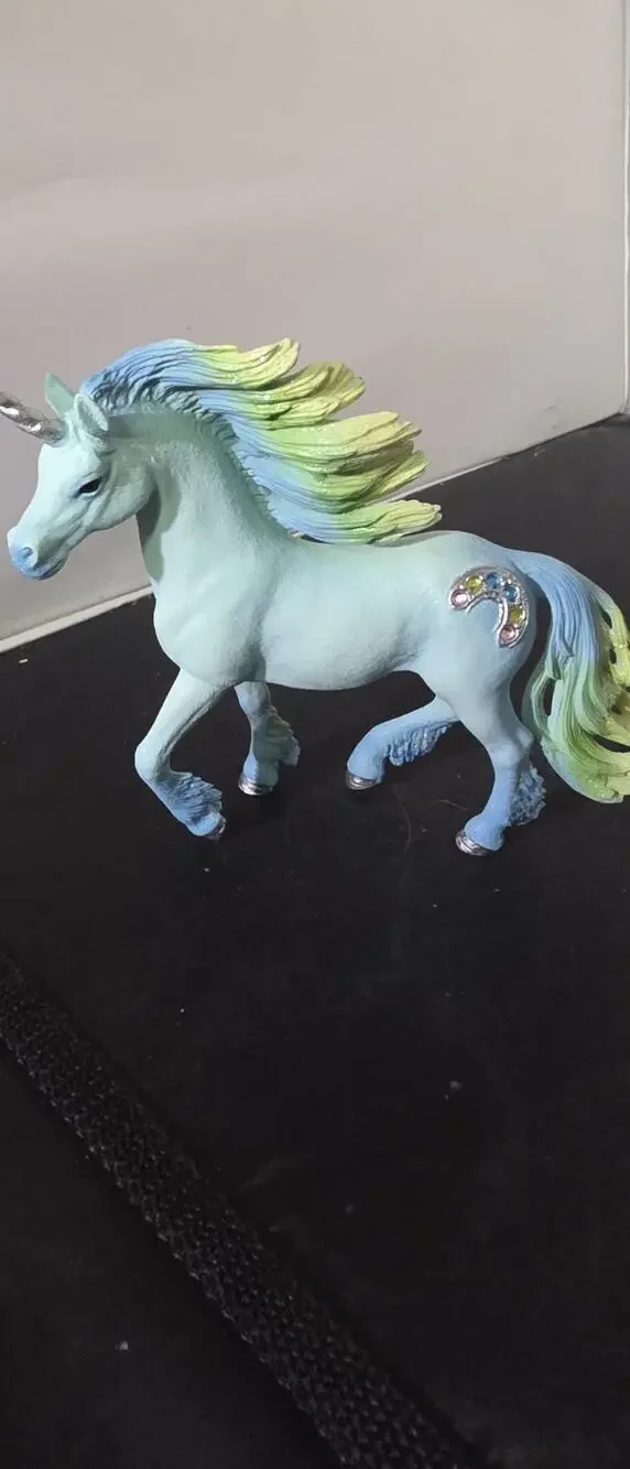 Schleich Bayala MARSHMALLOW UNICORN Fairy Fantasy Blue Figure